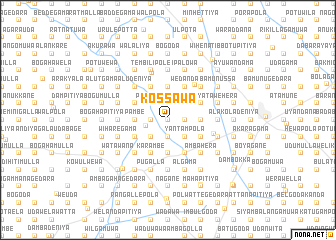 map of Kossawa
