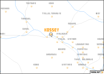 map of Kossey