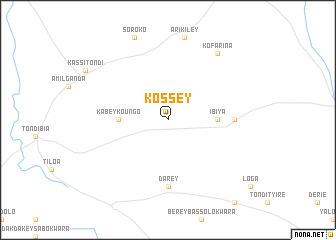 map of Kossey