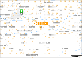 map of Kossiach