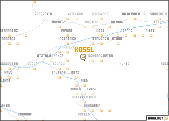 map of Kössl