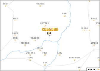 map of Kossoba