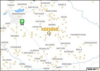 map of Kossodo