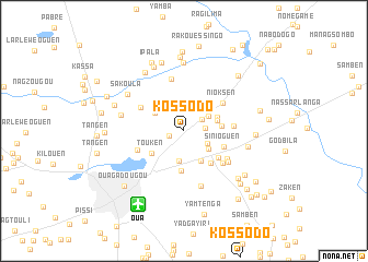 map of Kossodo