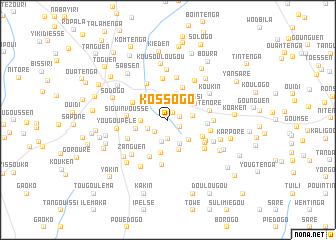 map of Kossogo