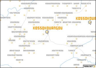 map of Kossokouangou