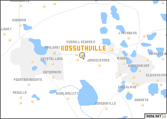 map of Kossuthville