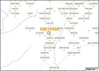 map of Kostenga
