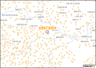 map of Kostenik