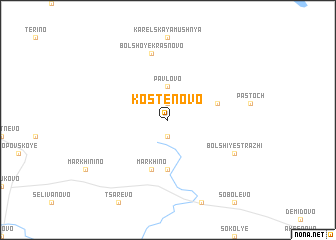 map of Kostenovo