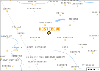 map of Kosterevo