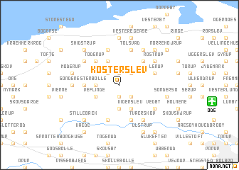 map of Kosterslev