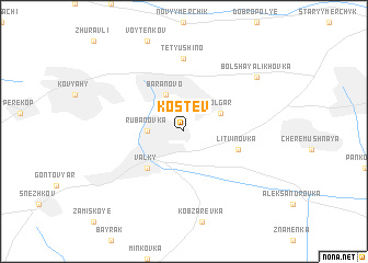 map of Kostev