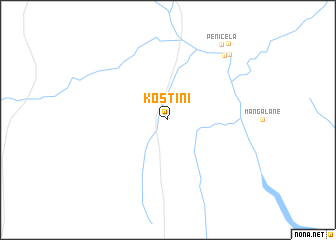 map of Kostini