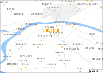 map of Kostino