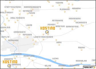 map of Kostino