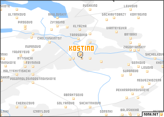 map of Kostino