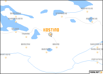 map of Kostino