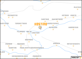 map of Kostino