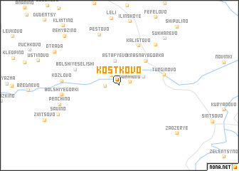 map of Kost\