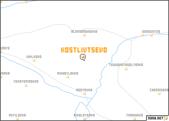 map of Kostlivtsevo