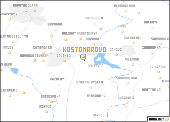 map of Kostomarovo