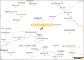 map of Kostomarovo