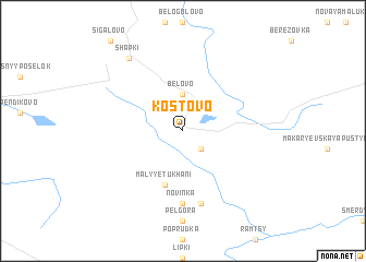 map of Kostovo