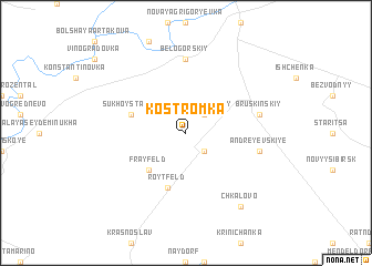 map of Kostromka