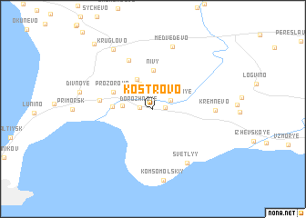 map of Kostrovo