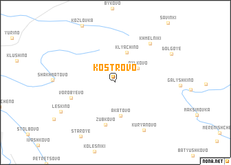 map of Kostrovo