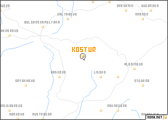 map of Kostur