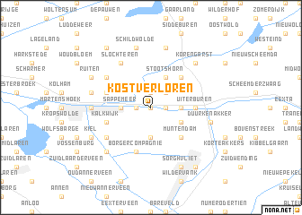 map of Kostverloren