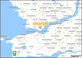 map of Kosun\