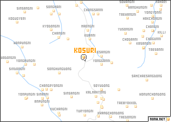 map of Kosu-ri