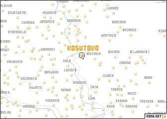 map of Košutovo