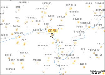 map of Kosu