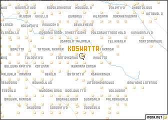 map of Koswatta