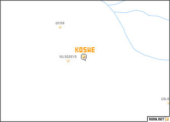 map of Koswe