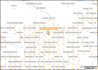 map of Koswinna