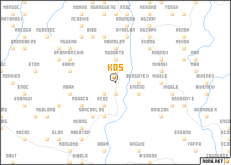 map of Kos