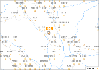 map of Kos