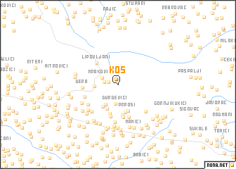 map of Kos