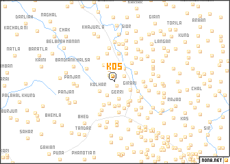 map of Kos