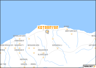 map of Kota-anyar