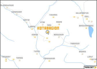 map of Kotabagion