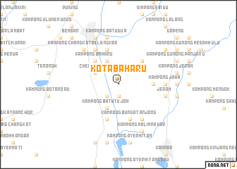 map of Kota Baharu