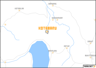 map of Kotabaru