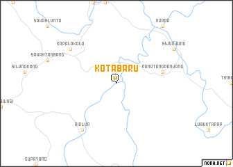 map of Kotabaru