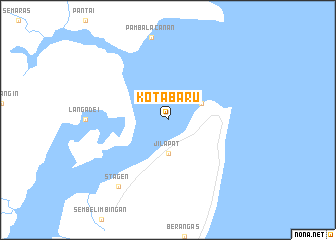 map of Kotabaru